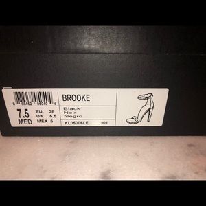 Kenneth Cole Brooke Ankle Strap High Heel Sandals